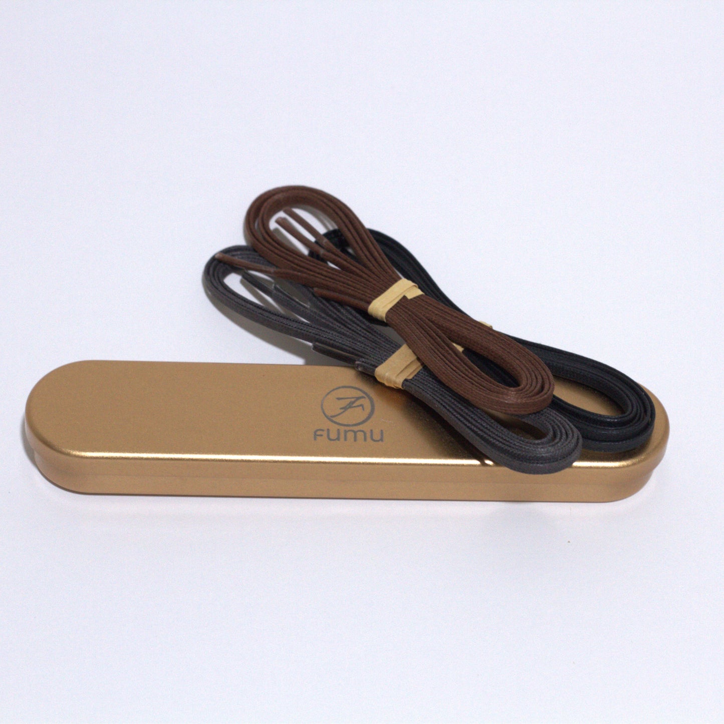 Fumu Flat Waxed Cotton Shoelaces