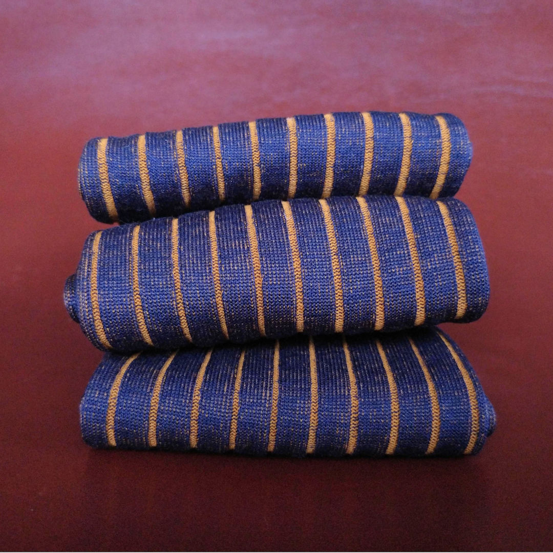 Fumu Striped Cotton Socks