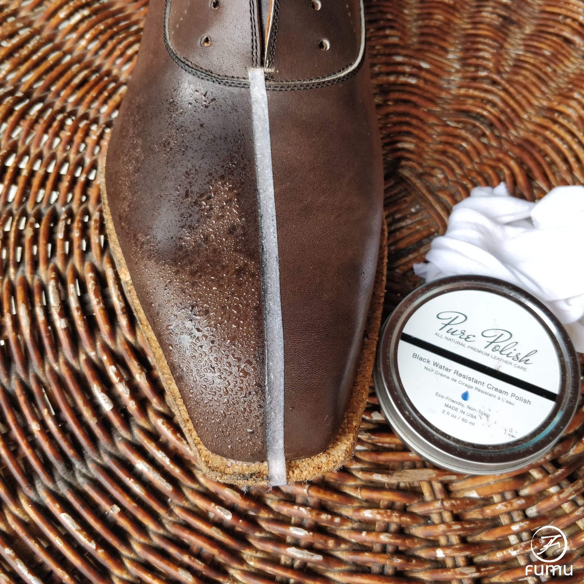 Shoe Shine: Water Resistance Test