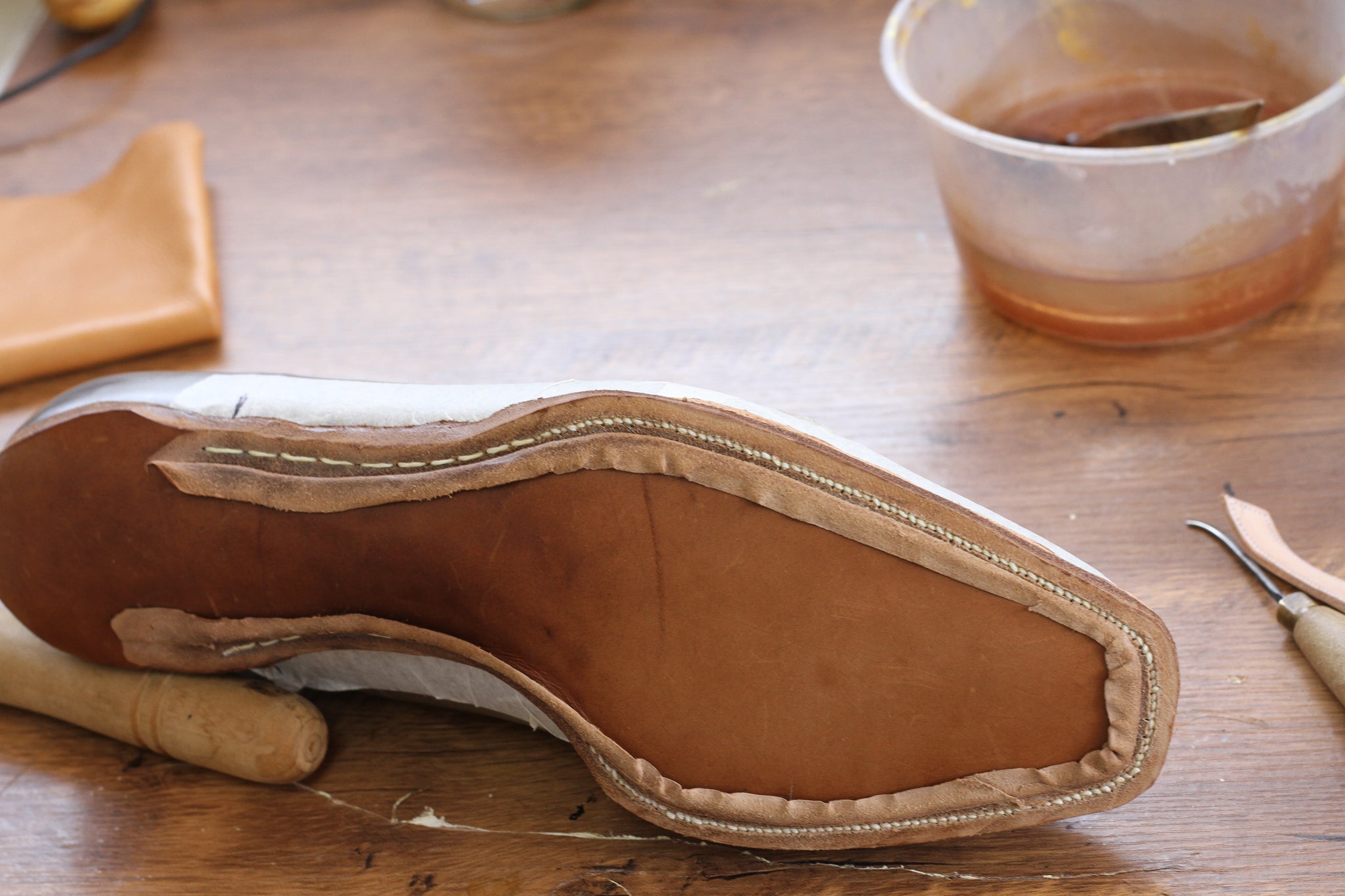 Shoemaking: Outsole Stitching