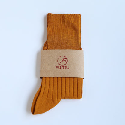 Fumu Plain Cotton Socks