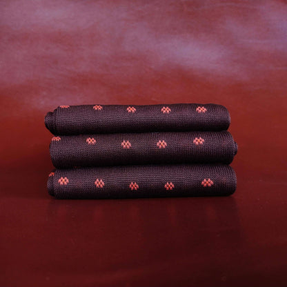 Fumu Pin Dot (Flower) Cotton Socks