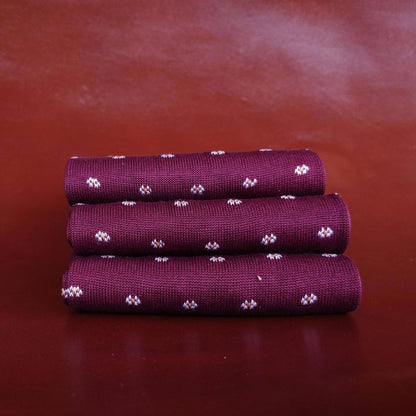 Fumu Pin Dot (Flower) Cotton Socks