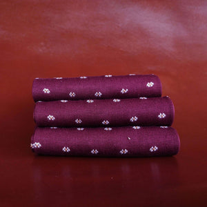 Fumu Pin Dot (Flower) Cotton Socks