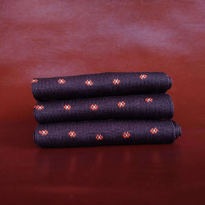 Fumu Pin Dot (Flower) Cotton Socks