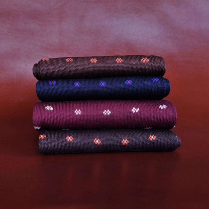 Fumu Pin Dot (Flower) Cotton Socks
