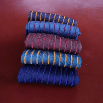 Fumu Striped Cotton Socks
