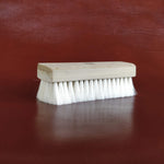 Load image into Gallery viewer, Unobrush Goat Hair Shoe Shine Brush by Fumu SideAngle
